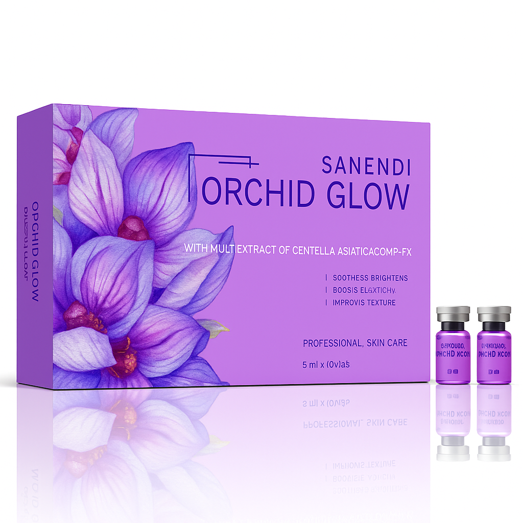 Korean Pink Glow Peptide Serum – Dr. Pen Microneedling Booster with Niacinamide for Radiant Skin & Fine Line Reduction – 10 Vials x 5ml