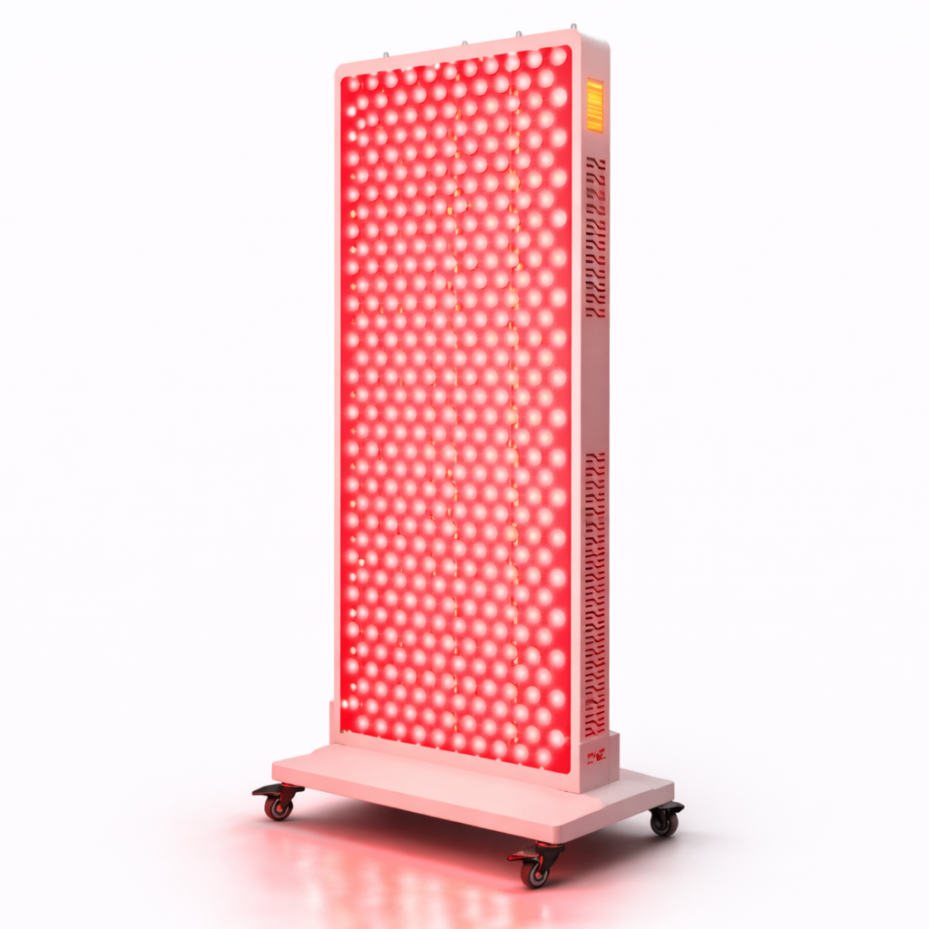 Red Light Therapy Panel – 432 LEDs, Touch Screen, 8 Wavelengths | Elite Red Light Therapy