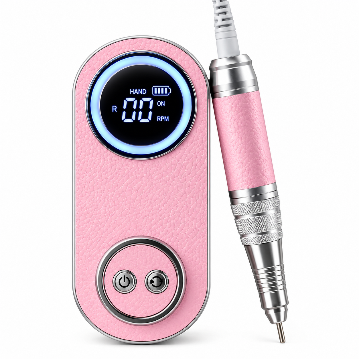 Cordless Electric Nail Drill Machine – 40,000 RPM, 25W Rechargeable Manicure & Pedicure Tool