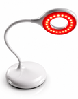 620nm Red Cordless Table Lamp – Dimmable LED Desk Light with 3 Brightness Levels