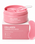 Caffeine Collagen Hydrogel Under Eye Patches – 60 Pieces / 30 Pairs – Pink