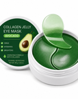 Avocado Hydrogel Eye Patches – 60 Pieces