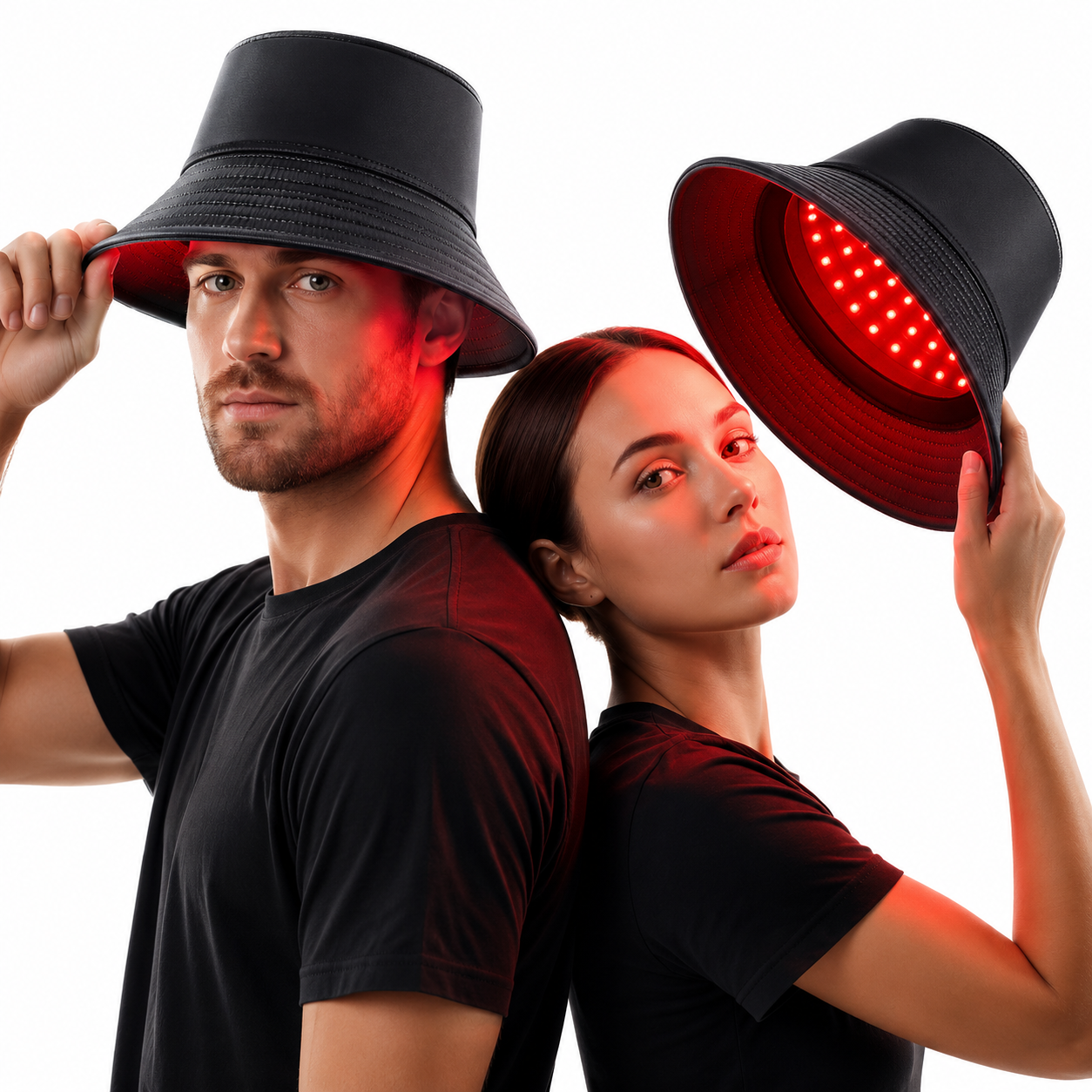 336 LED Red Light Therapy Hair Growth Cap – 660nm & 850nm Infrared Hair Care Hat for Scalp Wellness
