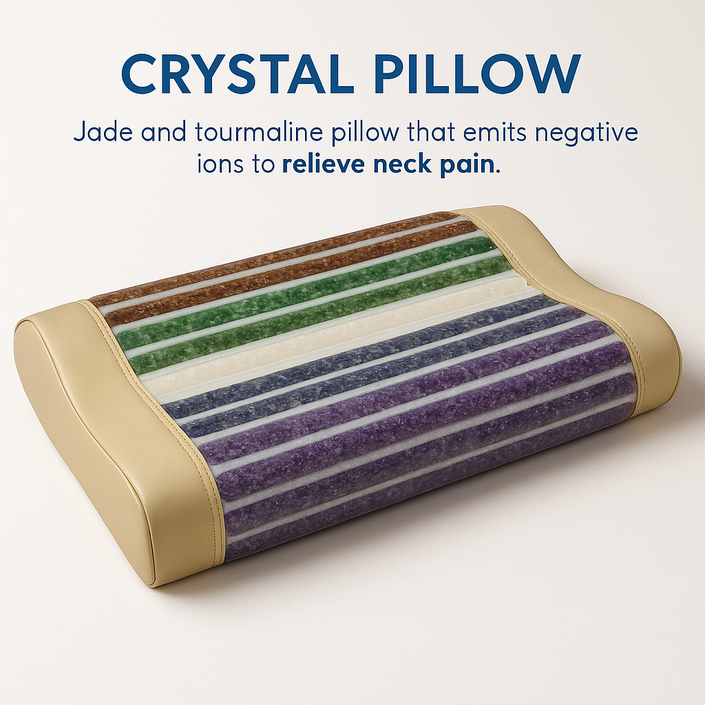 Theia Crystal Jade Pillow – Gemstone Massage