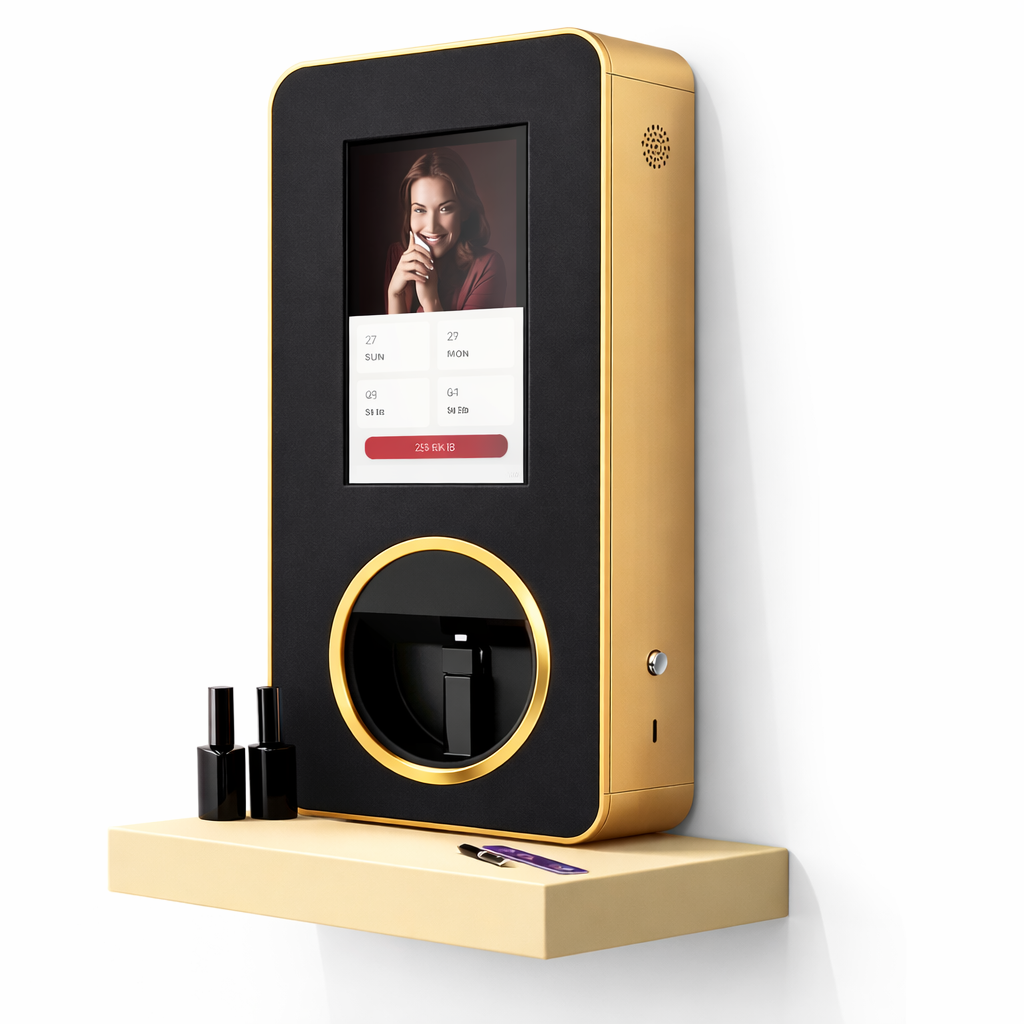 3D Nail Printer with 10.1" Touchscreen – Professional Intelligent Electric Desktop Nail Art Machine for Fast Custom Nail Designs