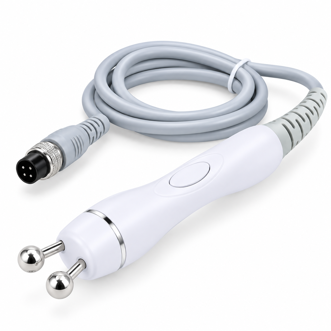 Dual Ball Microcurrent Facial Handpiece with Cable