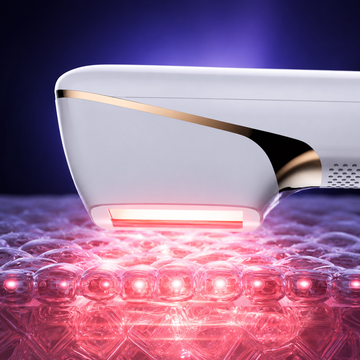 Theia Radiance Lumi Pro IPL & Red Light Skin Rejuvenation Device – 630nm LED Facial Beauty Wand for Smoother & More Radiant Looking Skin