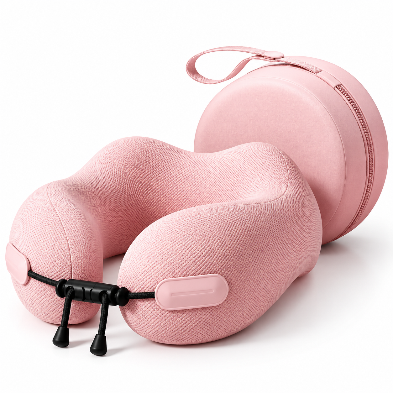 Ergonomic Memory Foam Travel Neck Pillow – Premium Comfort with Portable Storage Case