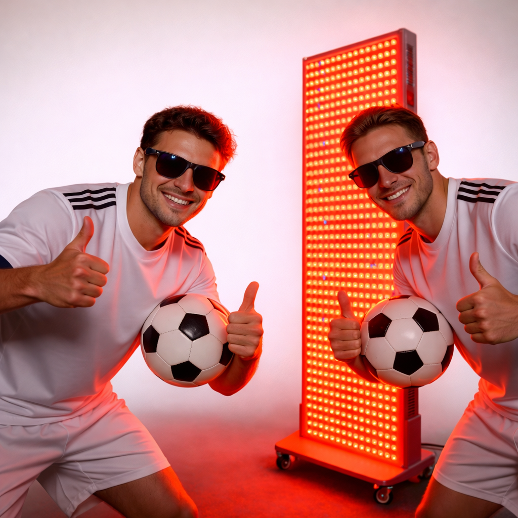 Theia Sport Panel XL 4500W – Full Body Red Light Panel with Stand | Near Infrared LED (480–1060nm) | Muscle Recovery & Performance System