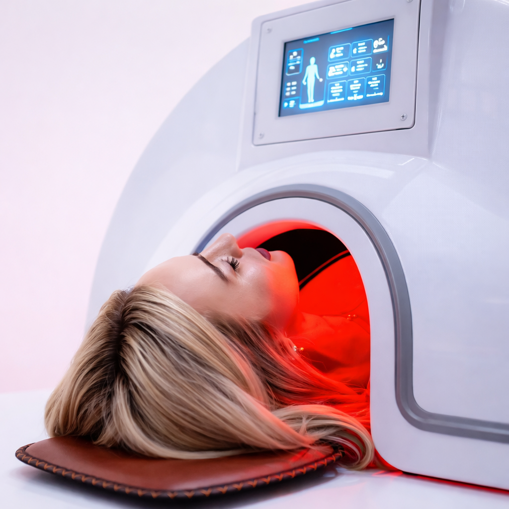 Theia Advanced Wellness Spa Capsule – LED Light, Infrared Heat, PEMF & Multi-Therapy Beauty Device