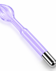 High Frequency Glass Spoon Electrode – Purple Replacement Attachment for Facial & Beauty Devices