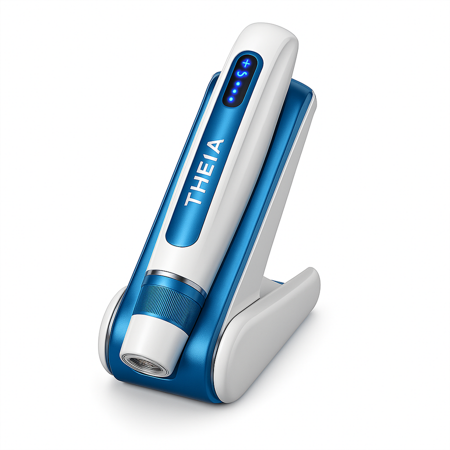 THEIA 2-in-1 Microneedling & EMS Facial Device – Professional Derma Pen for Skin Rejuvenation, Tightening & Anti-Aging