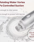 Hydro Dermabrasion Facial Machine with 68kPa Suction, Water Vortex & Dual Tanks