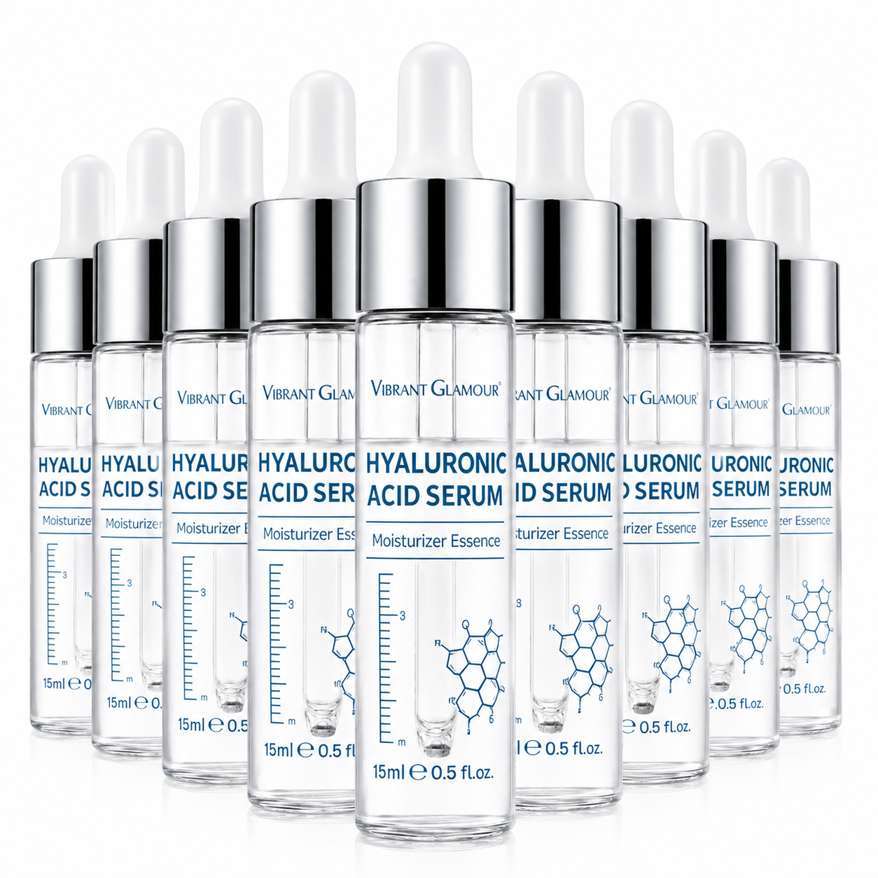 Glamour Premium Hyaluronic Acid Serum 10pcs = 150ml