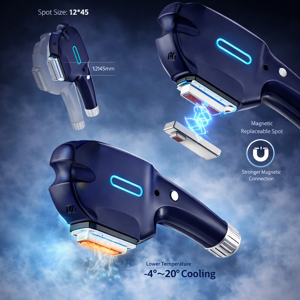 AI Master 4-Wavelength Diode Laser Hair Removal Machine (755/808/940/1064nm)