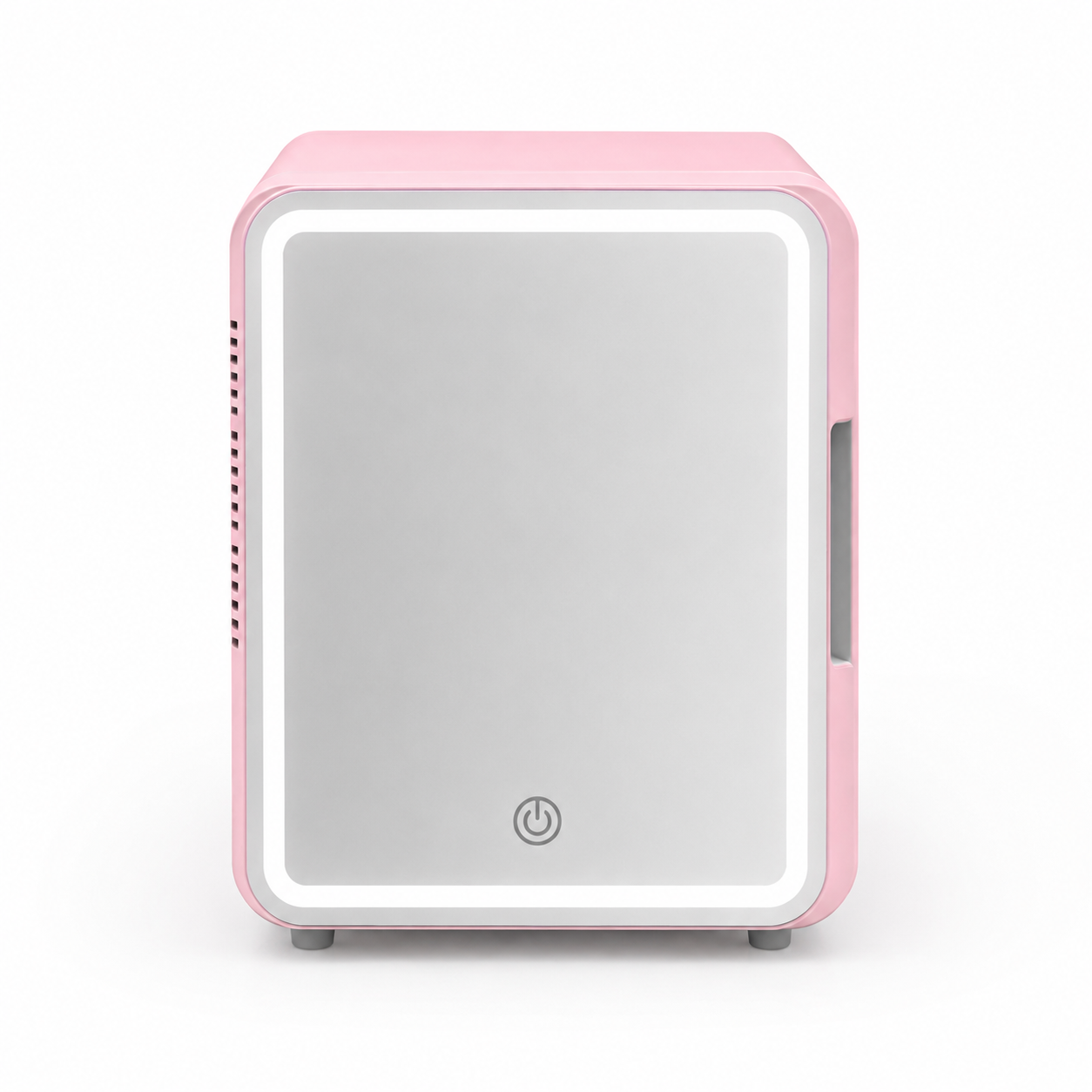 4L Cosmetic & Skincare Mini Fridge with LED Mirror – Portable Hot & Cold Beauty Fridge