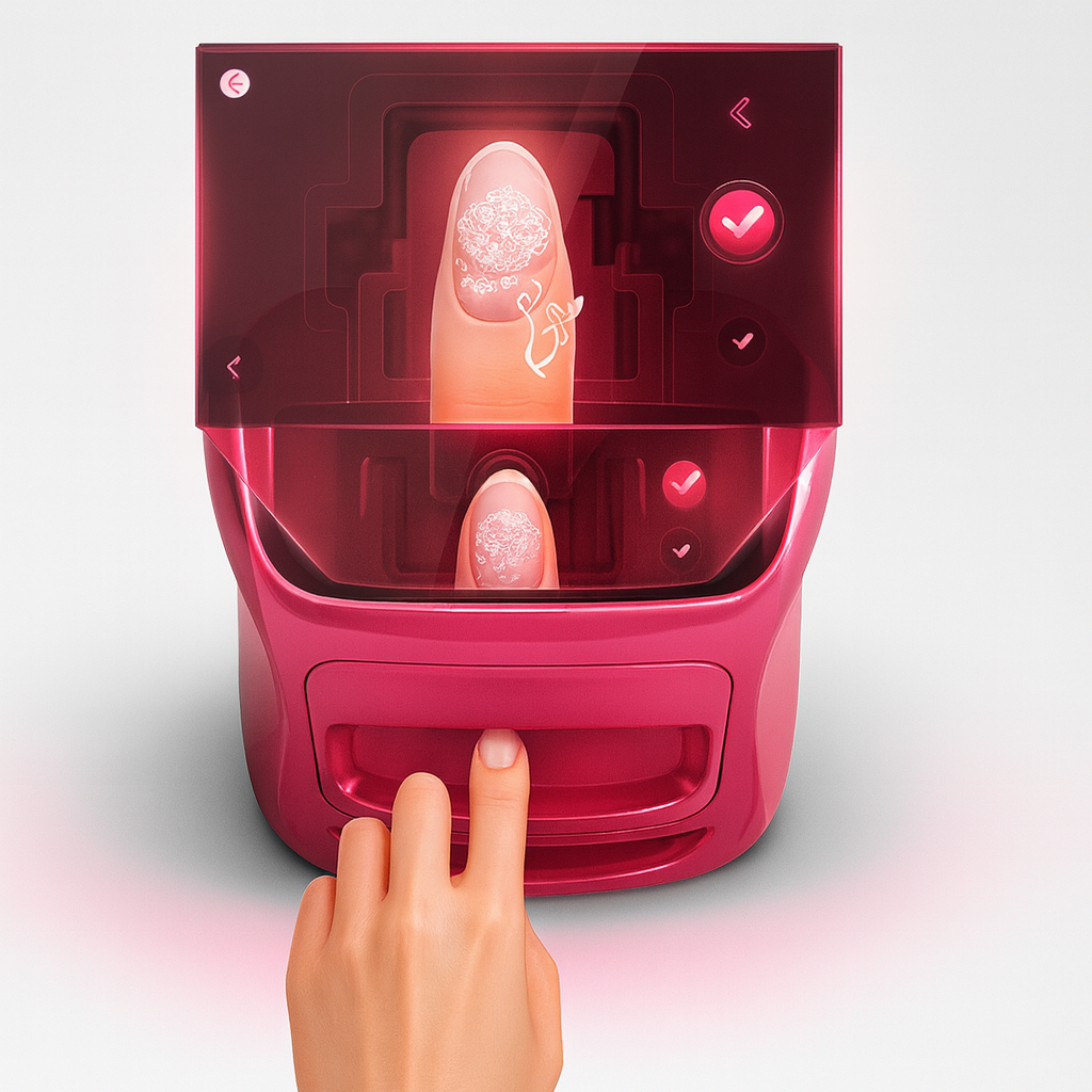 Intelligent 3D Automatic Nail Printer Painted Manicure Machine for DIY Nail Art