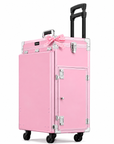 Professional Rolling Manicure Table – Foldable Nail Tech Desk with 4 Drawers & Travel Case