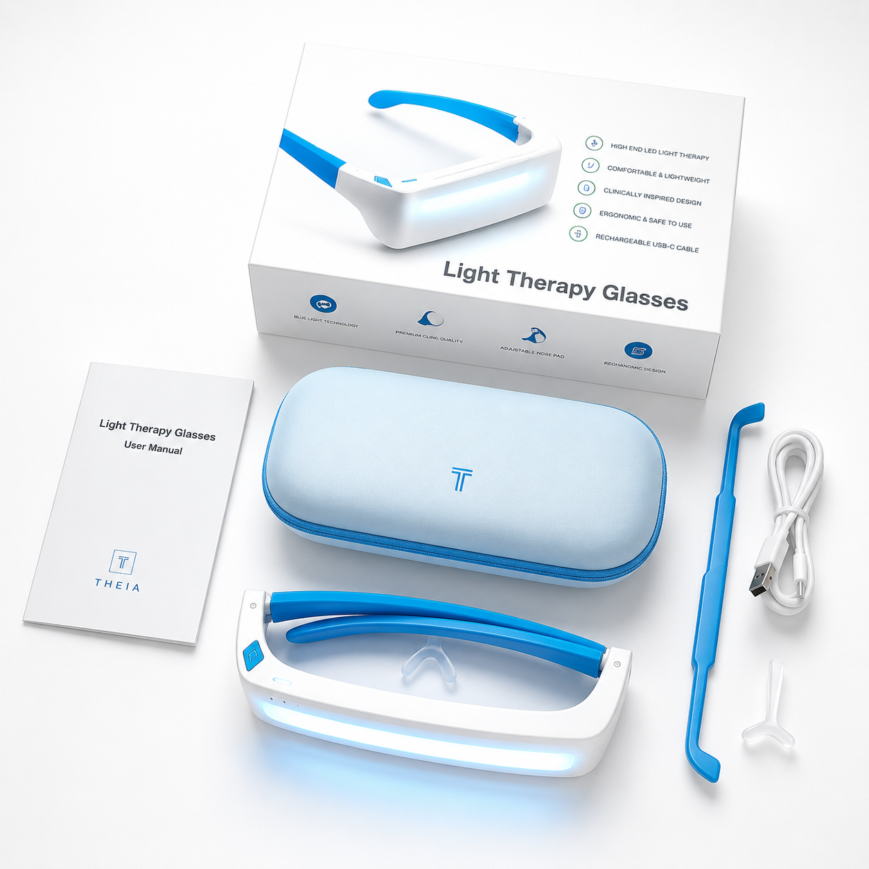 Theia Wearable SAD Light Therapy Glasses