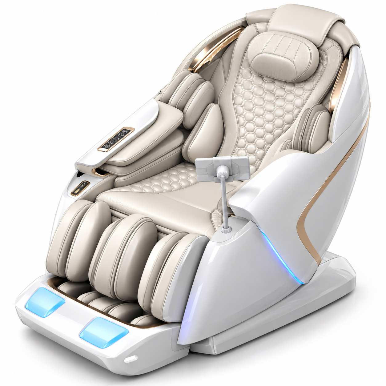L50 4D SL-Track Full Body Massage Chair with Zero Gravity, Airbags, Heating & Touchscreen