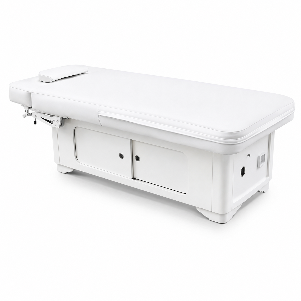 Luxury Electric Spa & Facial Treatment Bed with Heating & Adjustable Backrest