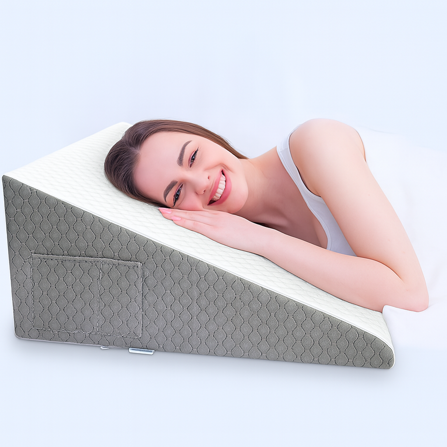 Wedge Support XL Pillow – Elevating Comfort for Acid Reflux, Back Pain & Restful Sleep