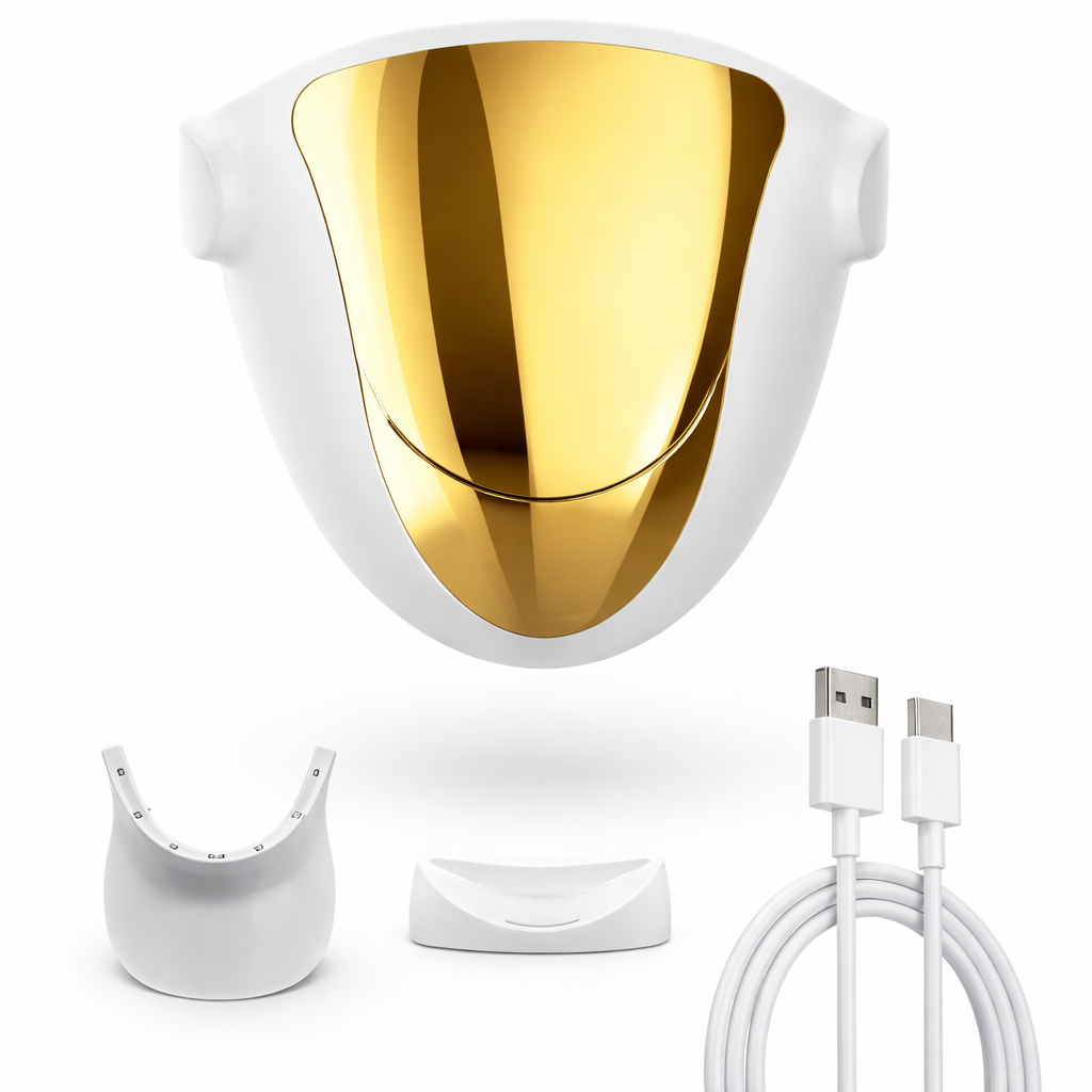 Theia 3-Color LED Face Beauty Mask – 807 Nano LEDs