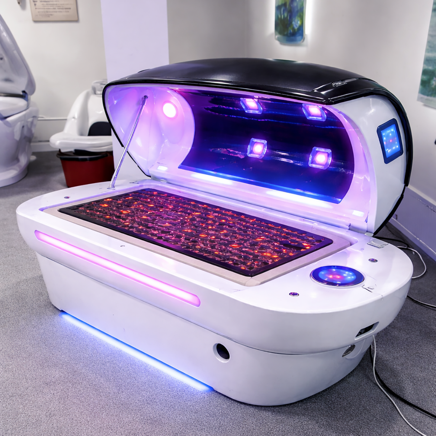 Luxury Infrared Spa Capsule Sauna Bed – Full Spectrum Phototherapy, Gr ...