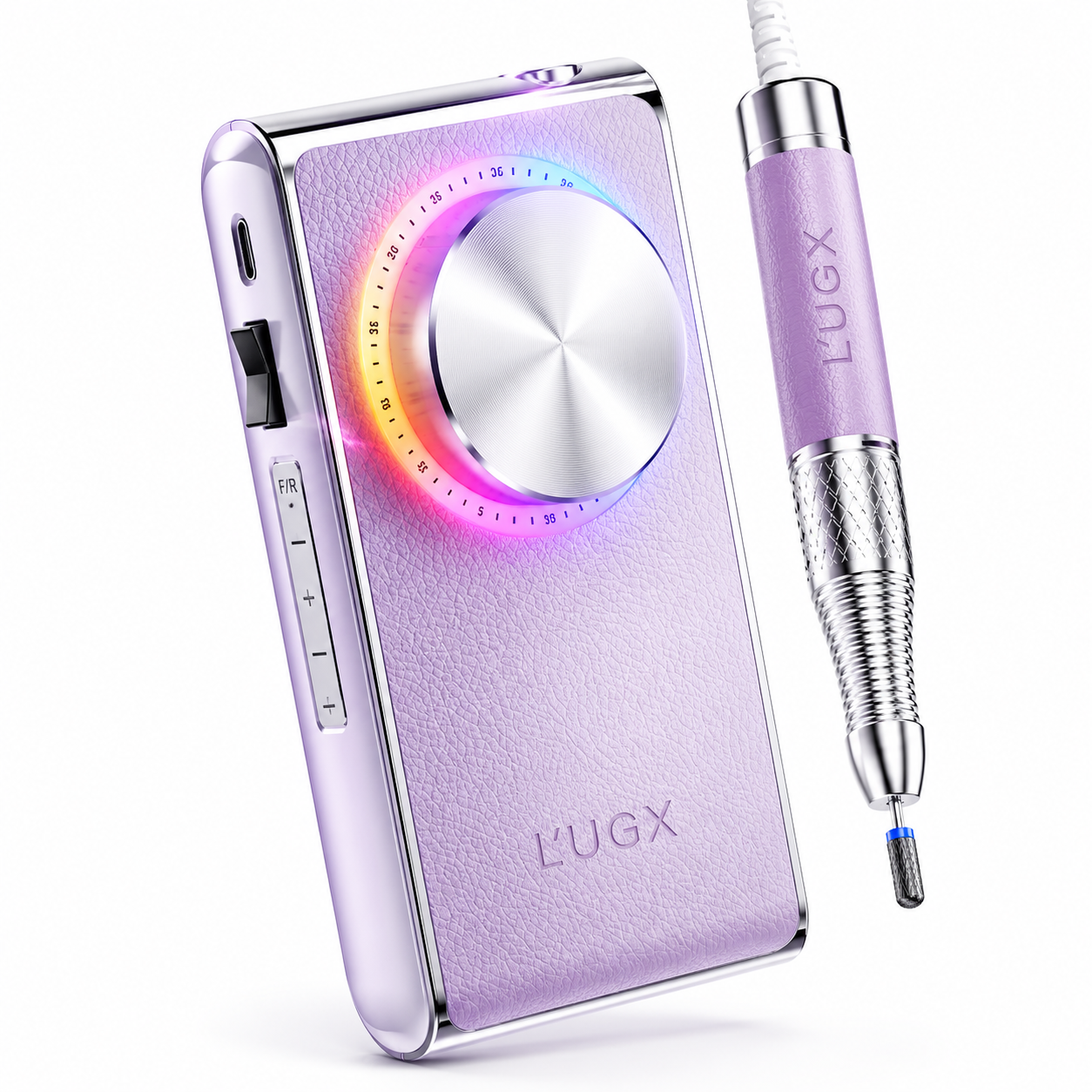 LUGX 2025 Cordless Nail Drill Machine – USB Rechargeable Professional Electric Nail Drill