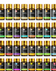 35pcs Essential Oils Set for Diffuser & Aromatherapy – Pure Fragrance Oils for Candles, Massage, Air Freshener & DIY Gifts