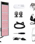 THEIA Infrared Red Light Sauna Panel – Standing Indoor LED Light Sauna, 660nm & 850nm, 1600W, Full Body Use