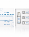 Niacinamide MicroNeedle Skin Renewal Roller Kit – 0.25mm Facial Microneedle System with Niacinamide Moisturizing Serum 30ml