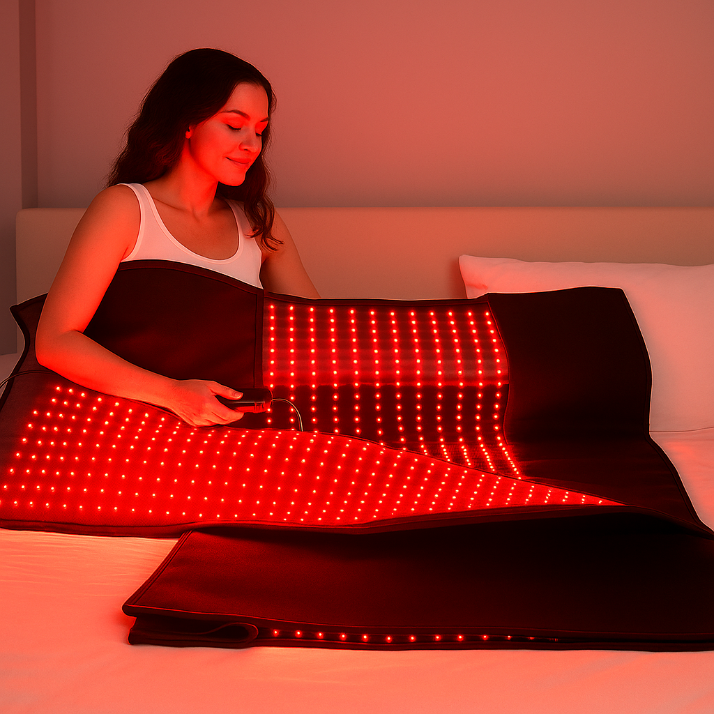 Theia T2000 Pro Big Full Total Body Sleeping Mat Red Light Therapy Mat Strong 3600pcs of LEDs (660nm and 850nm)
