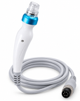 Hydro Dermabrasion Replacement Handpiece with Cable & Transparent Tip for Compatible Facial Machines