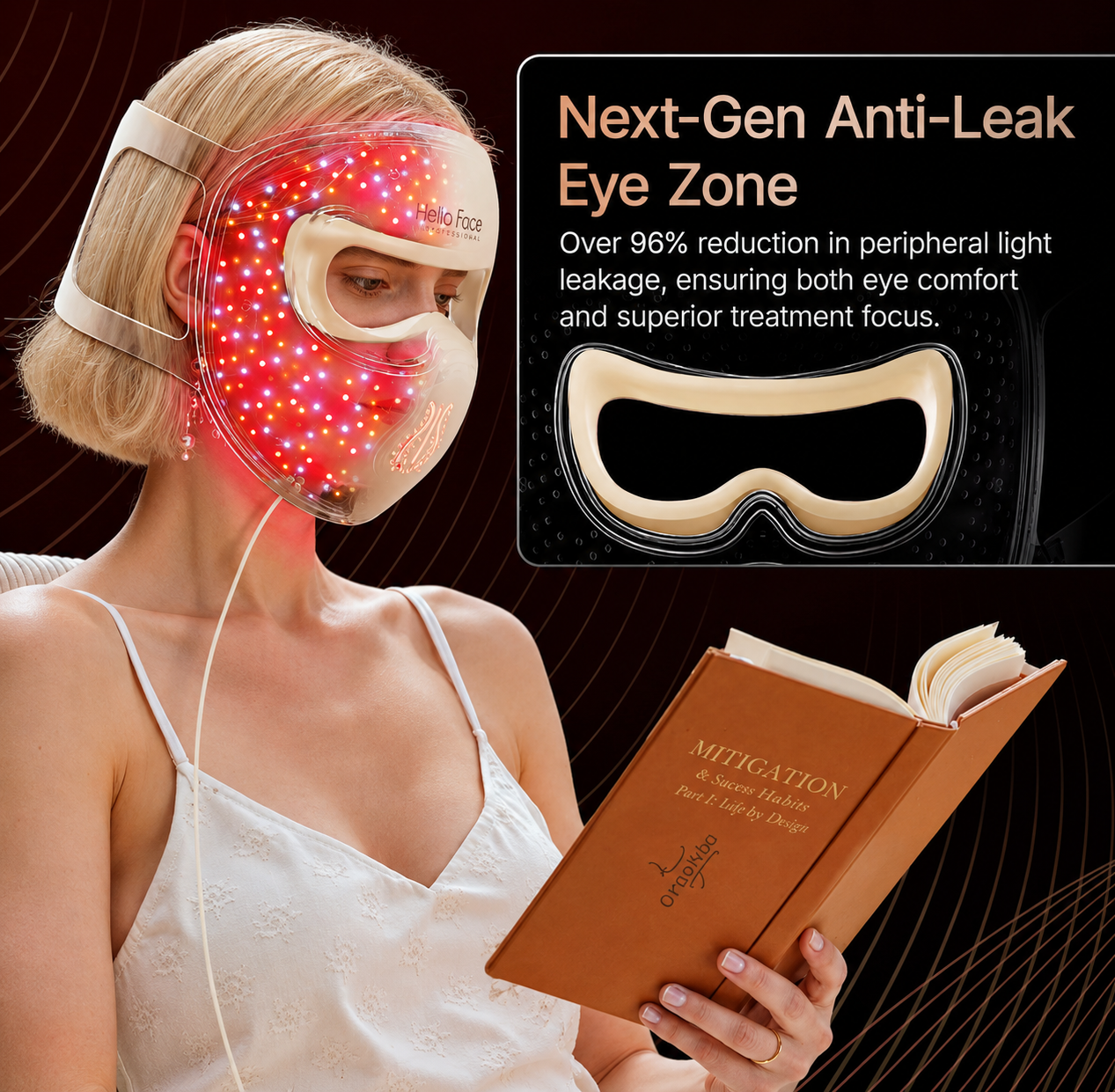 Theia 4D LED Light Face Mask – 311 LEDs