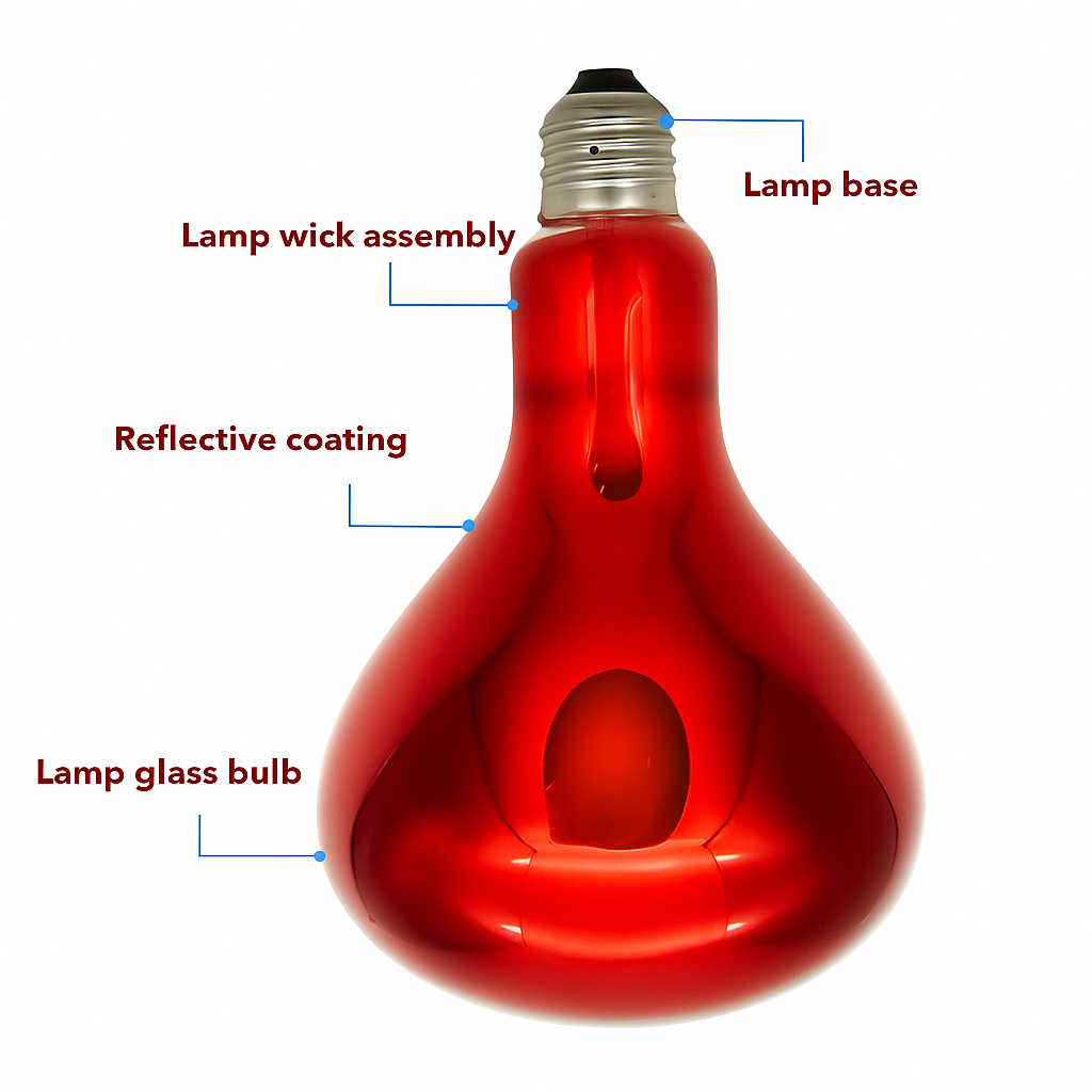 Theia NIR-A Near Infrared Bulb Grade A - 250W Red