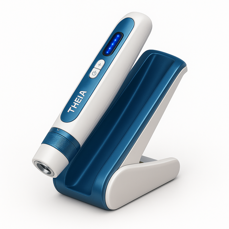 THEIA 2-in-1 Microneedling & EMS Facial Device – Professional Derma Pen for Skin Rejuvenation, Tightening & Anti-Aging