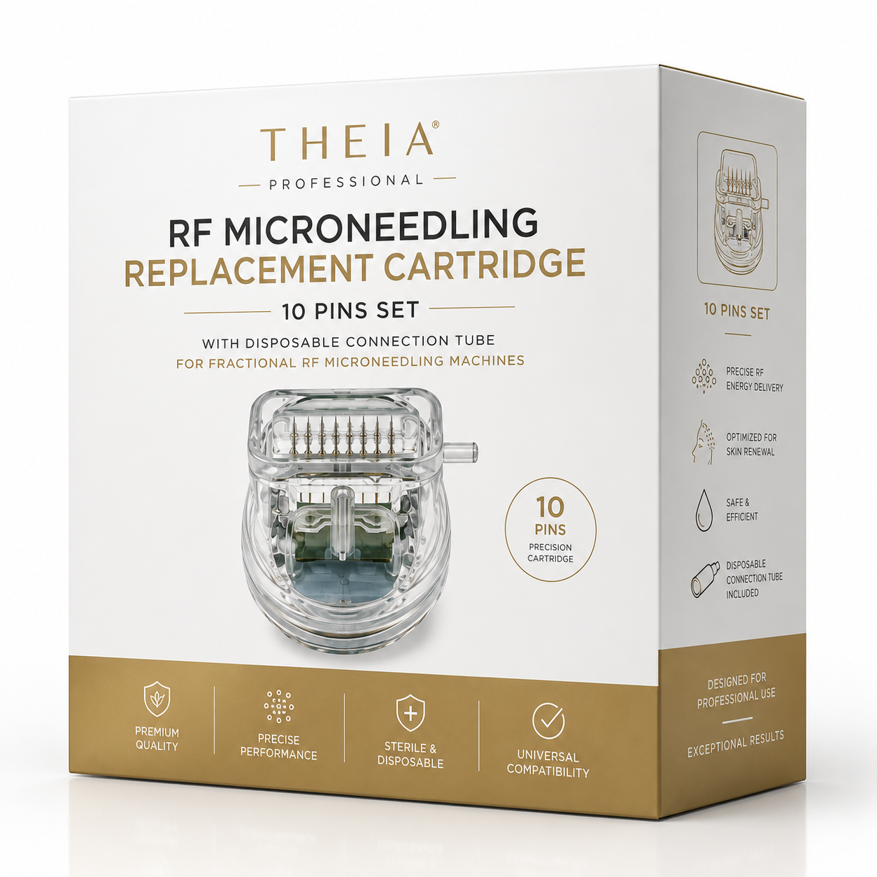 Theia Precision RF Microneedling Cartridge Pro – Sterile Professional Replacement Cartridge