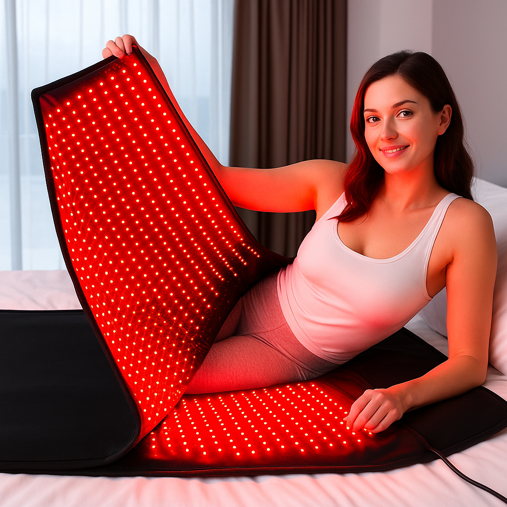 Theia T2000 Pro Big Full Total Body Sleeping Mat Red Light Therapy Mat Strong 3600pcs of LEDs (660nm and 850nm)