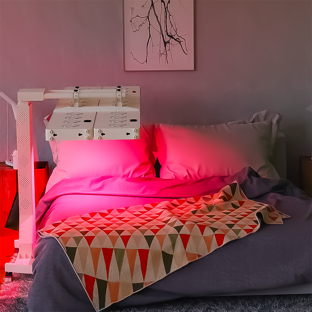 Theia All-Round 4-in-1 Electric Red Light Therapy Stand – Horizontal, Vertical & Sideway Positioning with Automatic Lifting