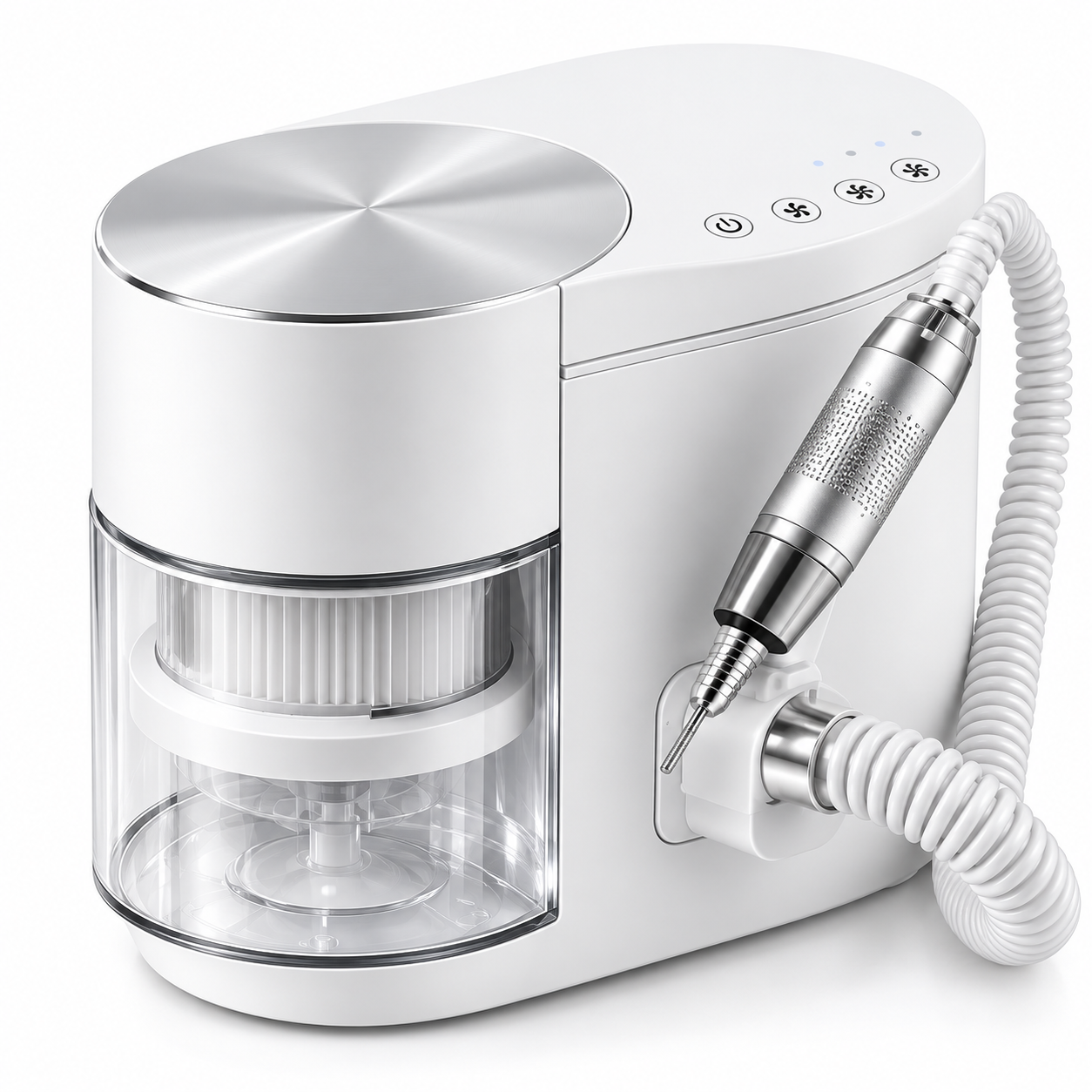 2-in-1 Professional Nail Drill & Dust Collector 35,000 RPM with 12kPa Suction