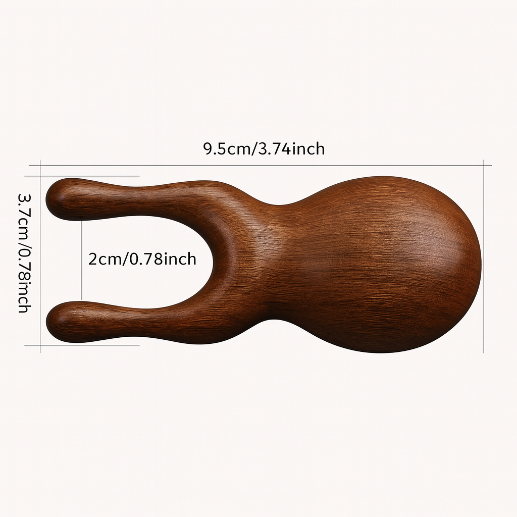 Sandalwood Facial Lifting & Meridian Comb Massager