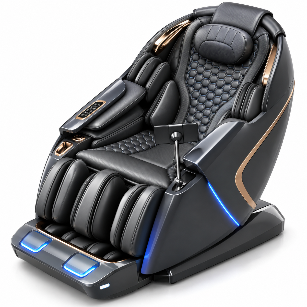 L50 4D SL-Track Full Body Massage Chair with Zero Gravity, Airbags, Heating & Touchscreen
