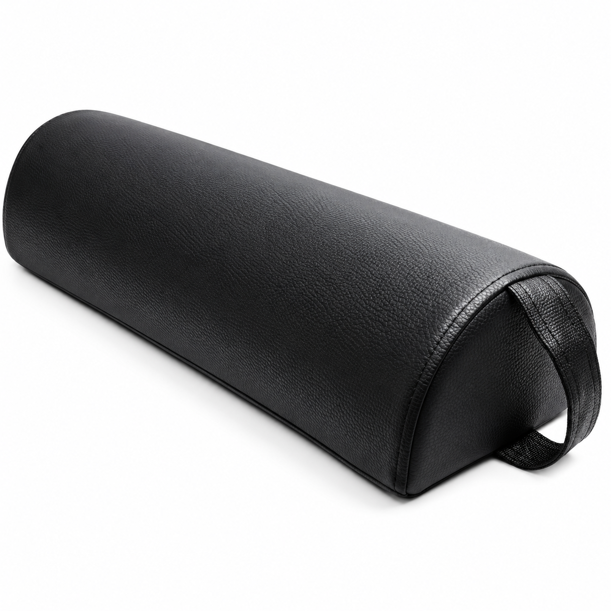 Massage Table Half-Round Bolster Pillow – High-Density Foam Support Cushion with Carry Handle
