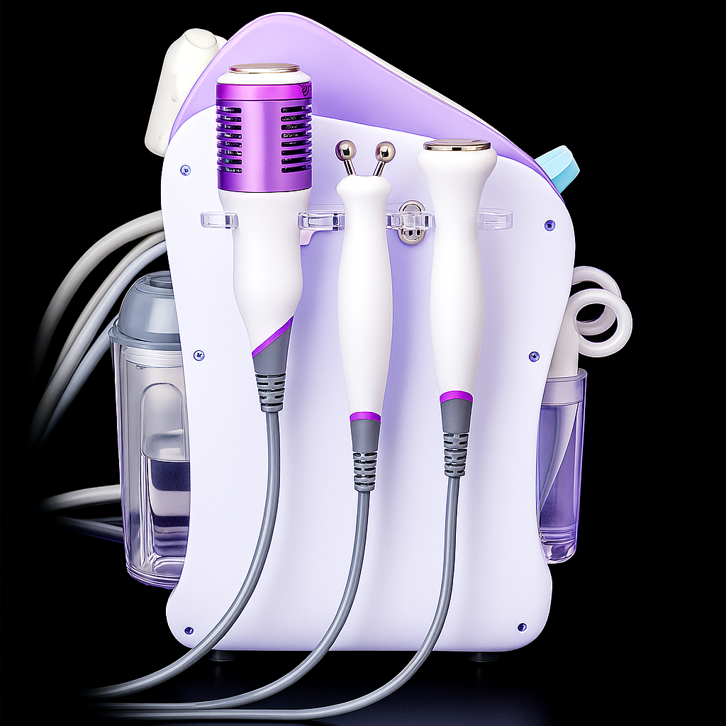 Theia SPA Pro 6-in-1 Hydro Dermabrasion Facial Machine – Professional Aqua Peeling