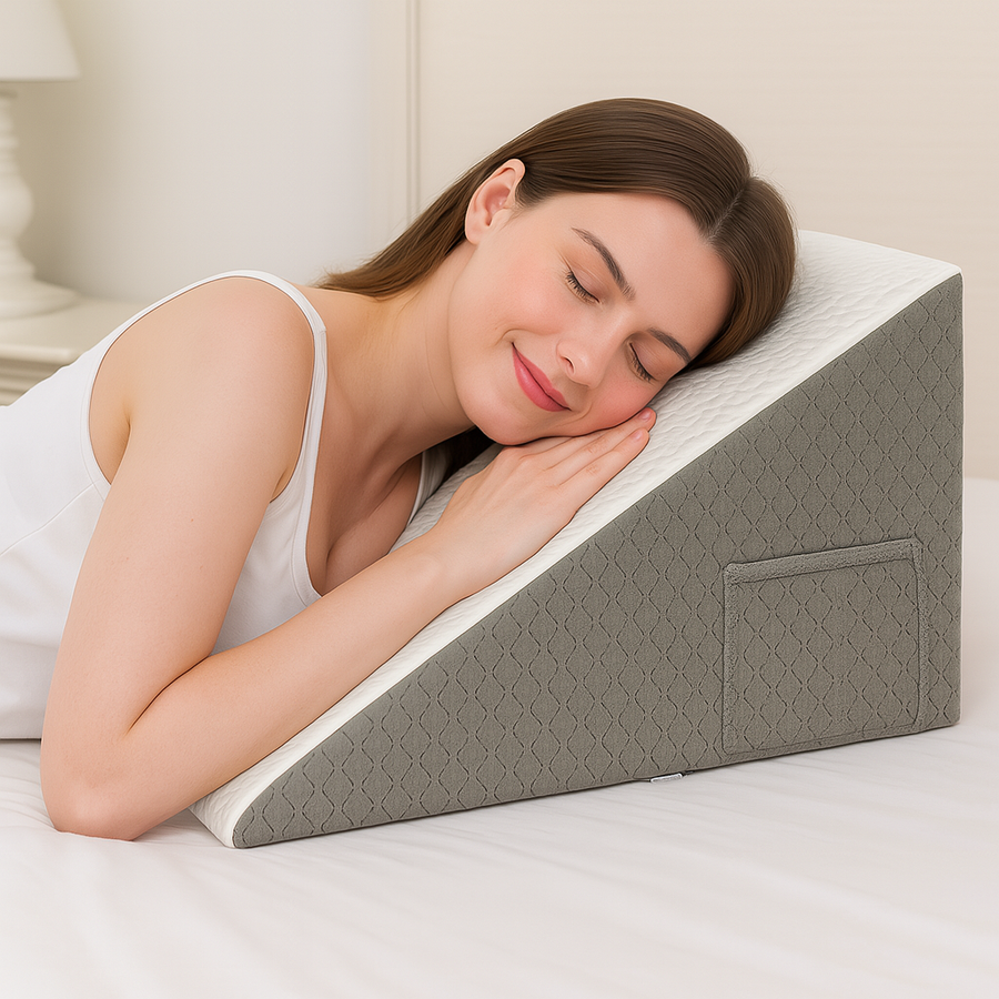 Wedge Support XL Pillow – Elevating Comfort for Acid Reflux, Back Pain & Restful Sleep