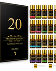 Essential Oils Set 20 Pack – 100% Pure Natural Aromatherapy Oils Gift Box
