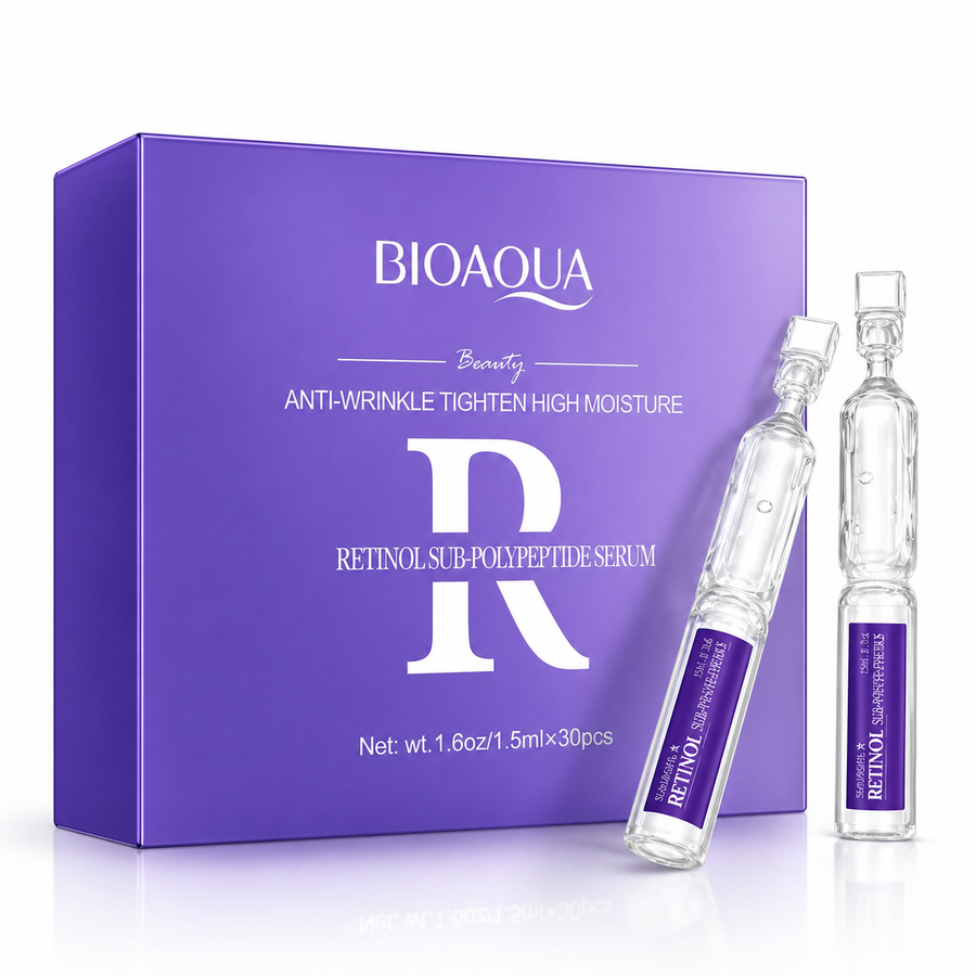 30pcs Hyaluronic Acid Serum Set – Retinol Vitamin C Face