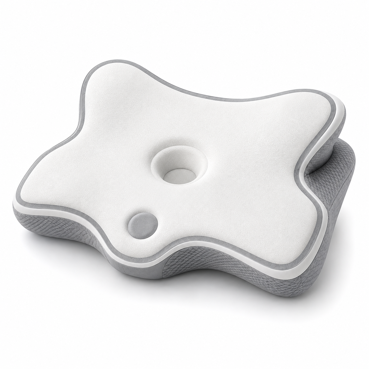 Ergonomic Memory Foam Pillow for Neck and Shoulder Support