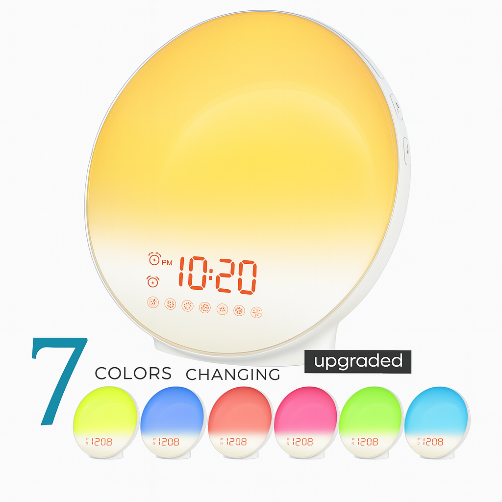 Theia Wake Up Light – Smart Sunrise Alarm Clock & SAD Therapy Lamp